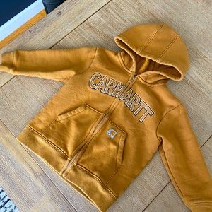 Carhartt zip up hoodie-2T